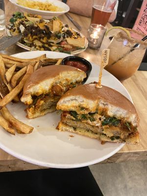 Chickpea parm   at Verdura in Phoenix