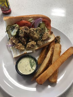 I’m just a po boy  at Verdura in Phoenix