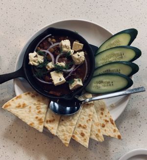 Chana masala appetizer at Verdura in Phoenix