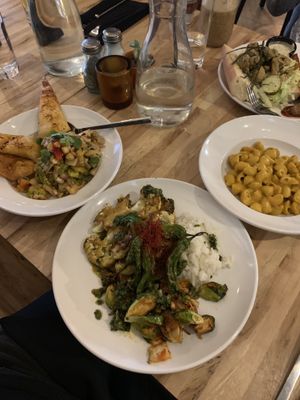 General Pow Cauliflower and Mofongo and side of Mac  at Verdura in Phoenix