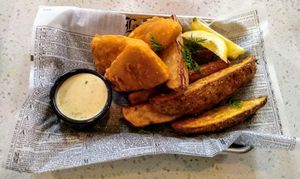 Fish and chips at Verdura in Phoenix
