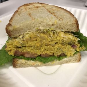 Chickpea Smash at Eve Cafe in Calgary