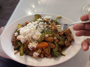 Cashew stir fry  at Royal Thai Bistro in Big Bear City