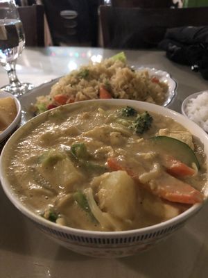 Massaman Curry at Royal Thai Bistro in Big Bear City