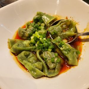 "Spicy" wonton at Din Tai Fung in Glendale