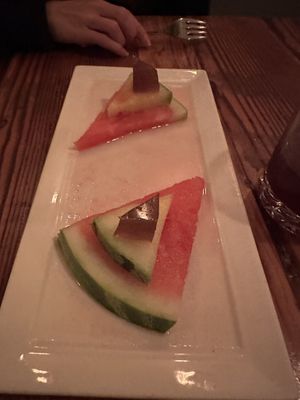 Palate cleanser  at Forage in Cambridge