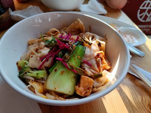 Specialty with veg at Xian Street Food in Dublin