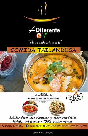 at the entrance at Diferente in Leon