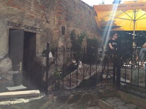 Seating  at HI KO FI in Maribor