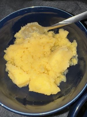 Orange pineapple passional fruit sorbet (pint)  at Sugar Spell Scoops in Sharpsburg