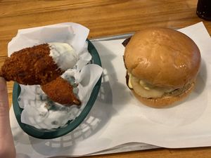 Garlic Mayo drumsticks  at Kibae (Formerly Plant Hustler) in Poole