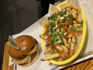 Dirty Hot and Dirty Fries at Kibae (Formerly Plant Hustler) in Poole