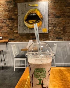 Mint choc chip milkshake  at Kibae (Formerly Plant Hustler) in Poole