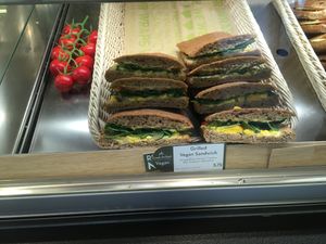 Vegan grilled sandwich  at Dean & David - Wiener Platz Am Hauptbahnhof in Dresden