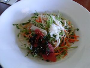 kelp noodles at Hugo's - West Hollywood in West Hollywood