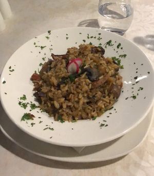 Risotto  at O Farolim in Ponta Do Pargo