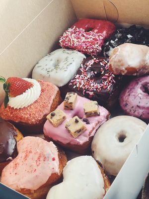 One of each   at The Vegan Doughnut Company in Lakewood