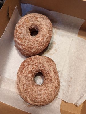 Apple Cider Donuts at The Vegan Doughnut Company in Lakewood