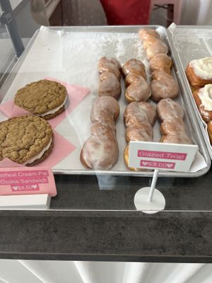 The goods  at The Vegan Doughnut Company in Lakewood