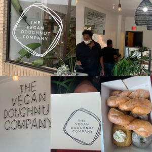 Great place to get delicious doughnuts for vegans and non-vegans...all lovers of doughnuts!  at The Vegan Doughnut Company in Lakewood