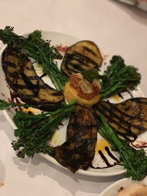 Roasted eggplant at Casa Terra in Glendale