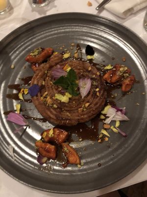 Most amazing churro! Yum!! 😋😋😋 at Casa Terra in Glendale