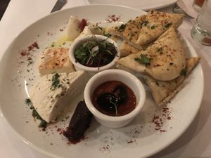 Cheese plate  at Casa Terra in Glendale