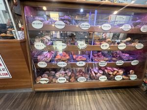 Lots of bagel options  at Lenny's Bagels in Pelham