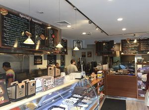 Interior  at Lenny's Bagels in Pelham