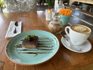 Caramel slice  at Kayu Lembongan in Lembongan