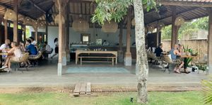 The restaurant at Kayu Lembongan in Lembongan