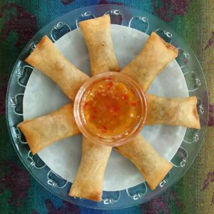 Spring Rolls at My Thai Cooking in Bangkok