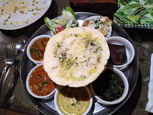 Thali at Artjuna in Anjuna