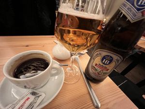 drinks  at Fink's Südtiroler Knödelküche in Munich