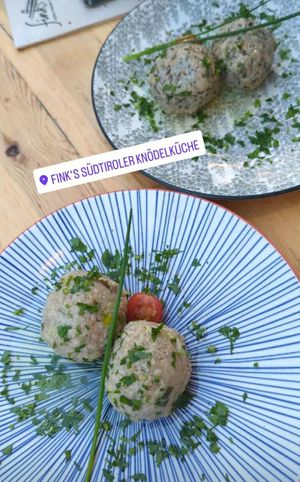  at Fink's Südtiroler Knödelküche in Munich