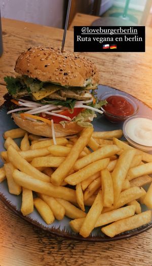   at LoveBurger in Berlin
