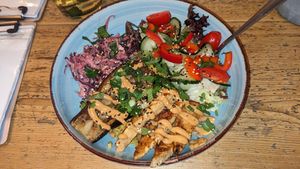 Tempeh Bowl at LoveBurger in Berlin