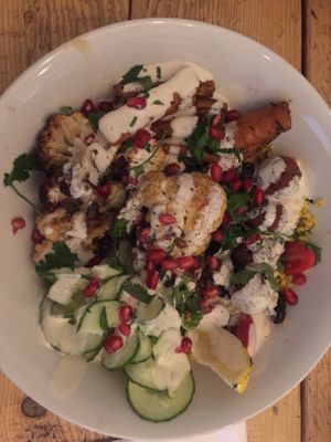 Salad at LoveBurger in Berlin