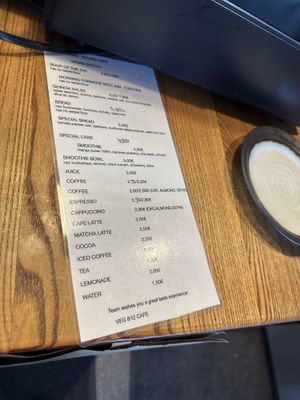 Great vegan offer   at VegB12 in Tallinn