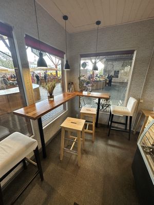 Sit inside too   at VegB12 in Tallinn