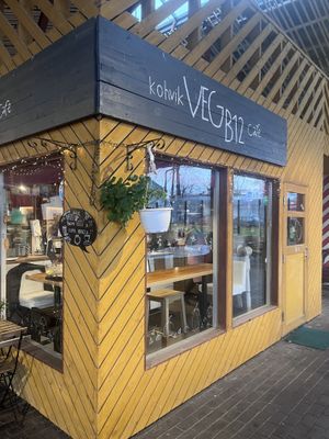 cute cafe   at VegB12 in Tallinn