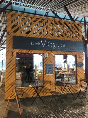 Shopfront at VegB12 in Tallinn