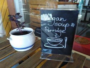 Table at VegB12 in Tallinn