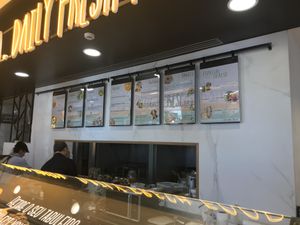 Menu at Natur'all in Lagos