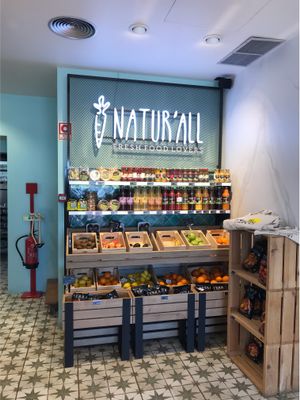 Fruits and vegetables at Natur'all in Lagos