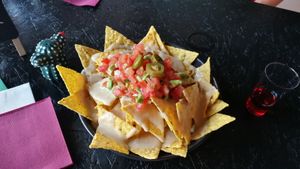 Nachos at 100% Mexicano Vegano in Mallorca