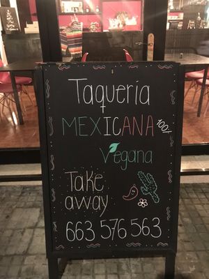 What a find! at 100% Mexicano Vegano in Mallorca