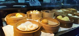 Steamed selection at DaFo Vegetarian in Guangzhou