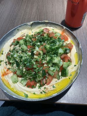   at Hummusbar in Sofia