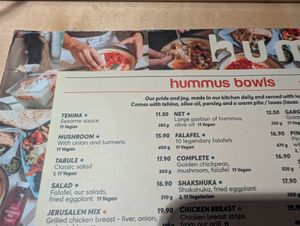  at Hummusbar in Sofia